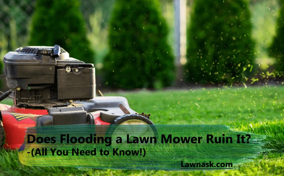 How to fix a flooded mower hot sale