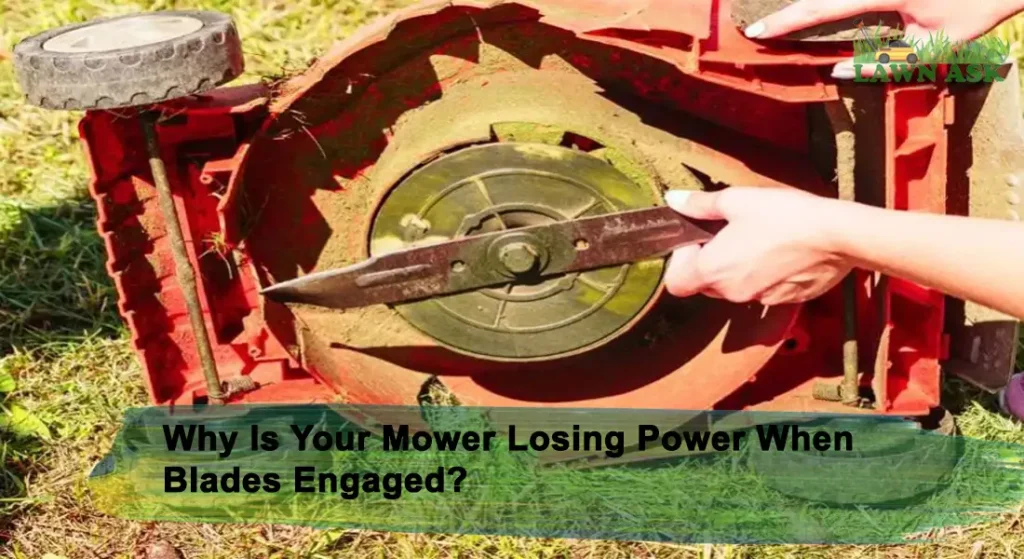 Why Is Your Mower Losing Power When Blades Engaged