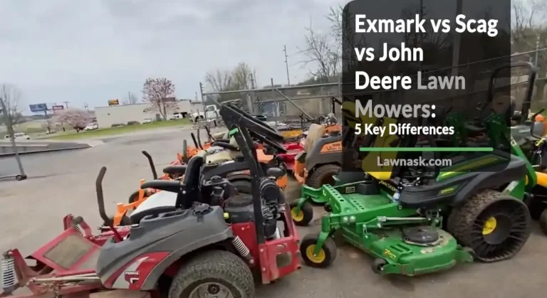 Exmark vs Scag vs John Deere Lawn Mowers: 5 Key Differences