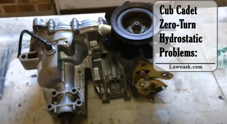 How to Troubleshoot Cub Cadet Zero-Turn Hydrostatic Problems?
