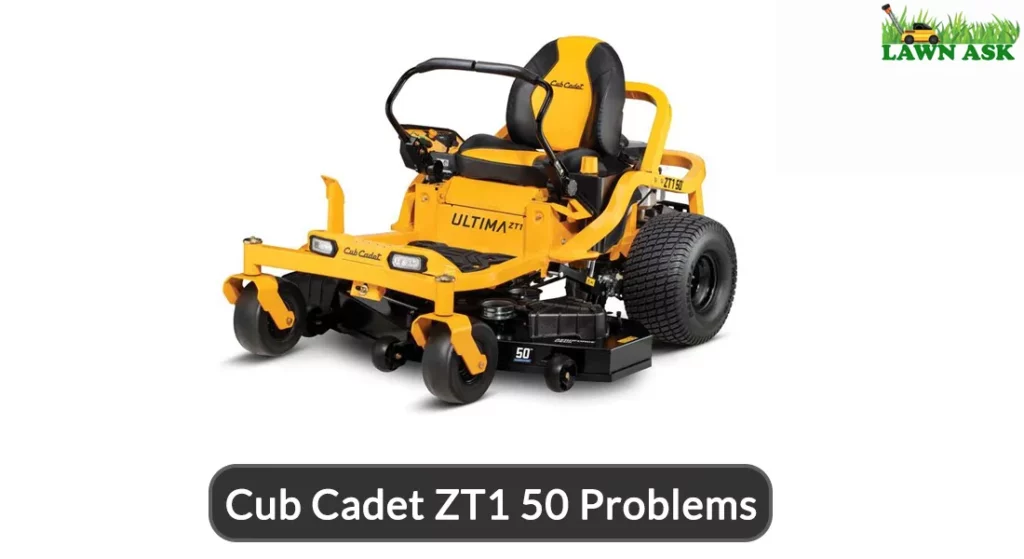 Cub Cadet ZT1 50 Problems