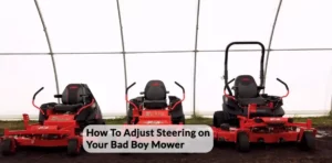 How To Adjust Steering on Your Bad Boy Mower