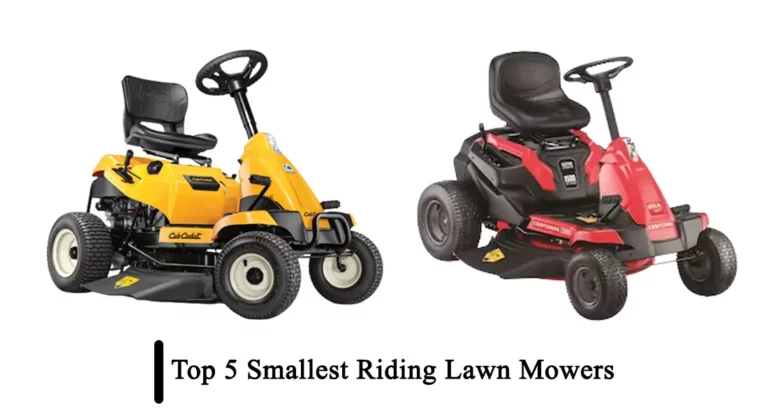 Top 5 Smallest Riding Lawn Mowers in 2023