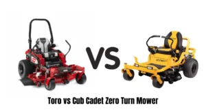 Toro vs Cub Cadet Zero Turn Mower
