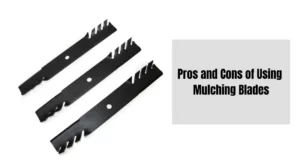 Pros and Cons of Using Mulching Blades