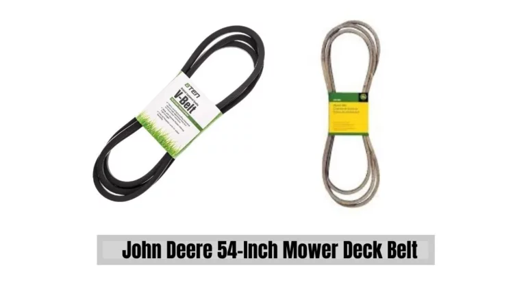 John Deere 54-Inch Mower Deck Belt Diagram Described