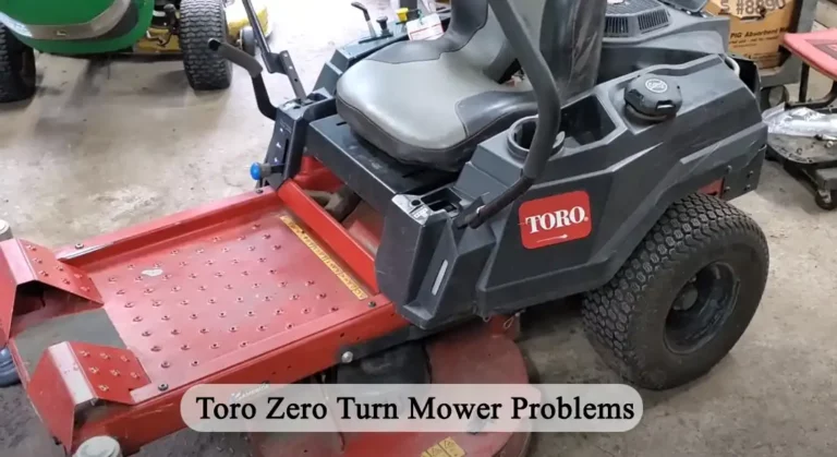 Common Toro Zero Turn Mower Problems and Their Fixes