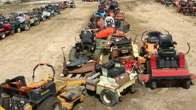 how to recycle old lawn mower