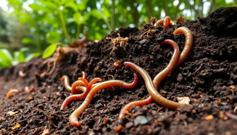 why are there so many worms in my yard