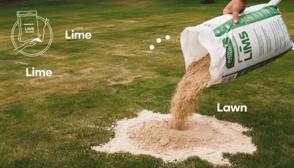 why use lime on grass