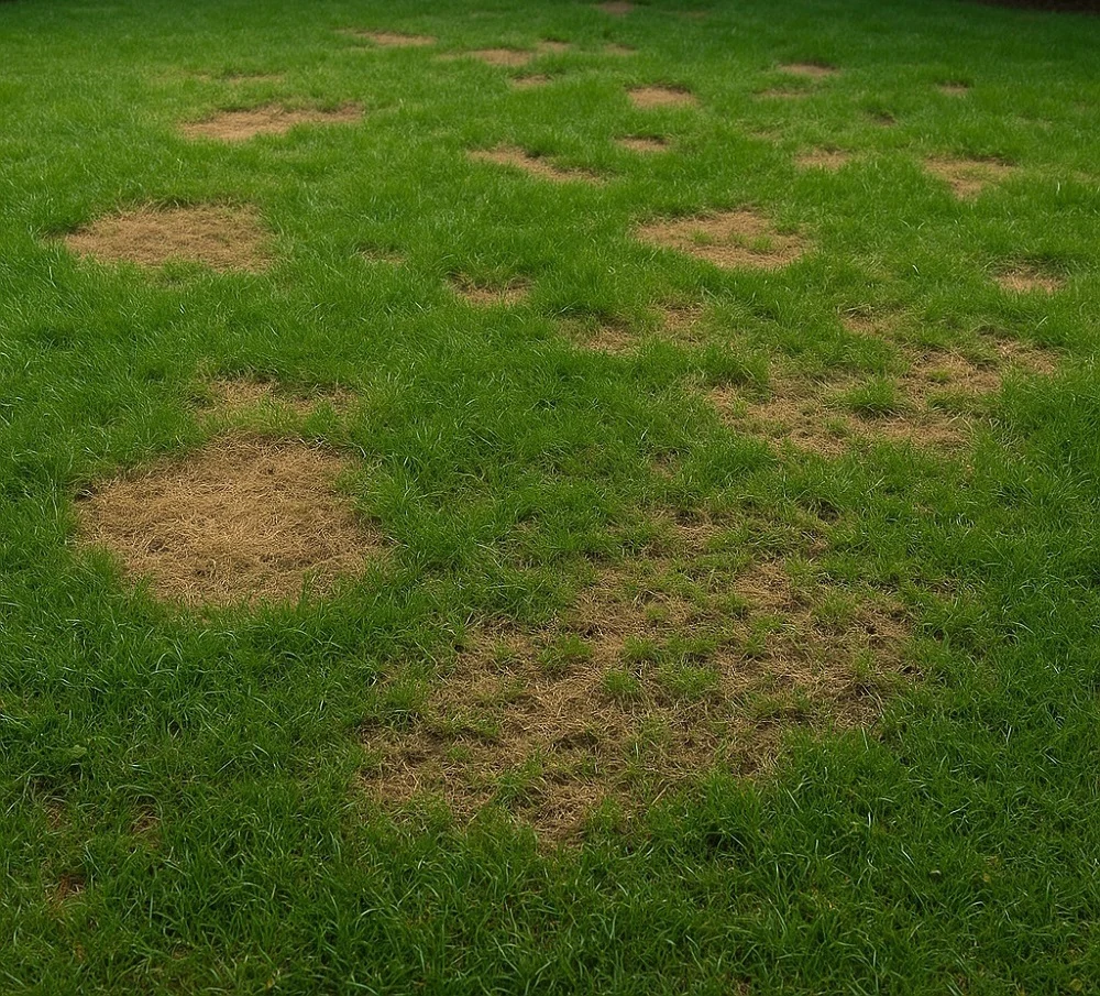 why is my lawn dying