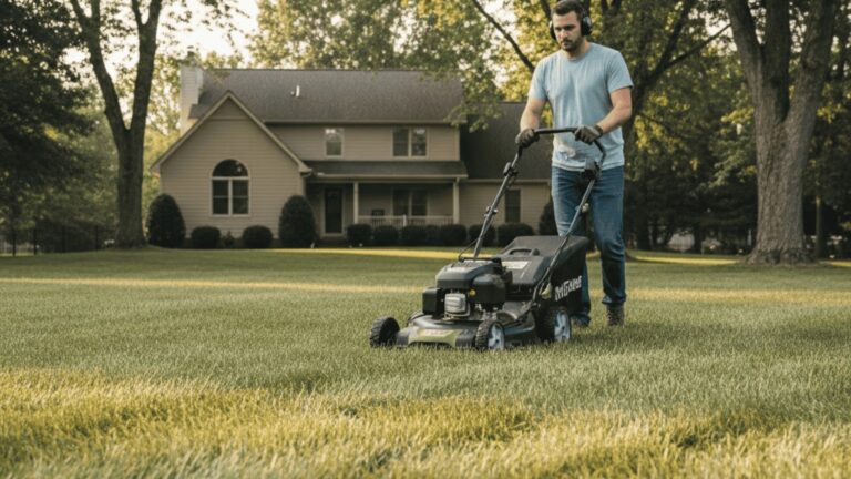 good time to mow the lawn