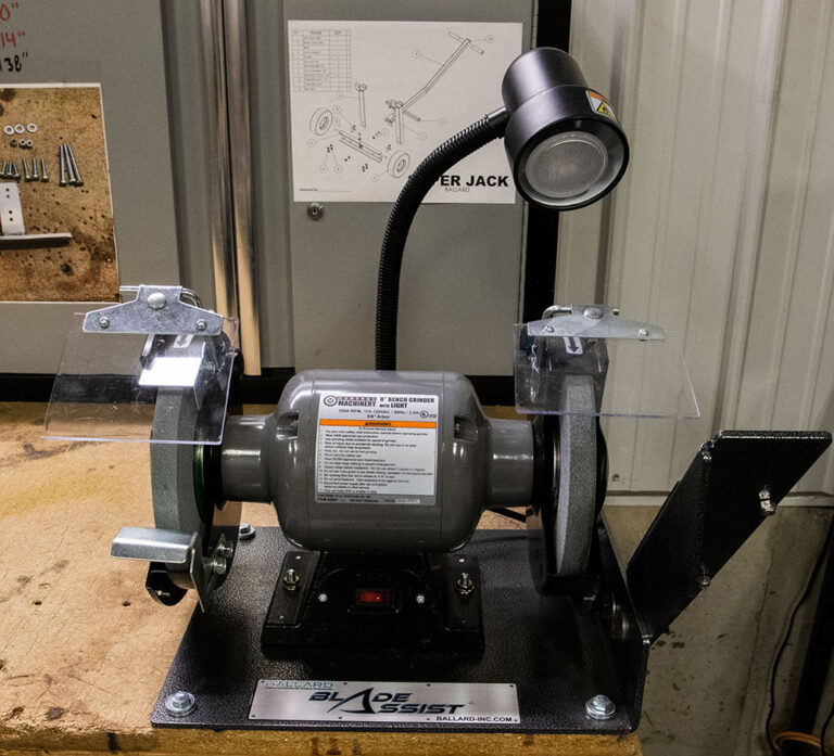 who sharpens mower blades