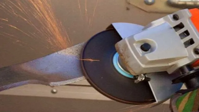 how to sharpen lawn mower blades without removing