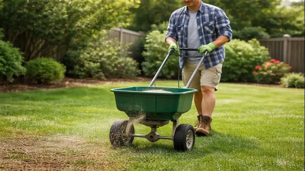 lawn fertilization and weed control